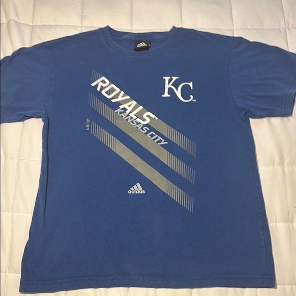 adidas Other - Adidas Royal Blue KC Royals Tee